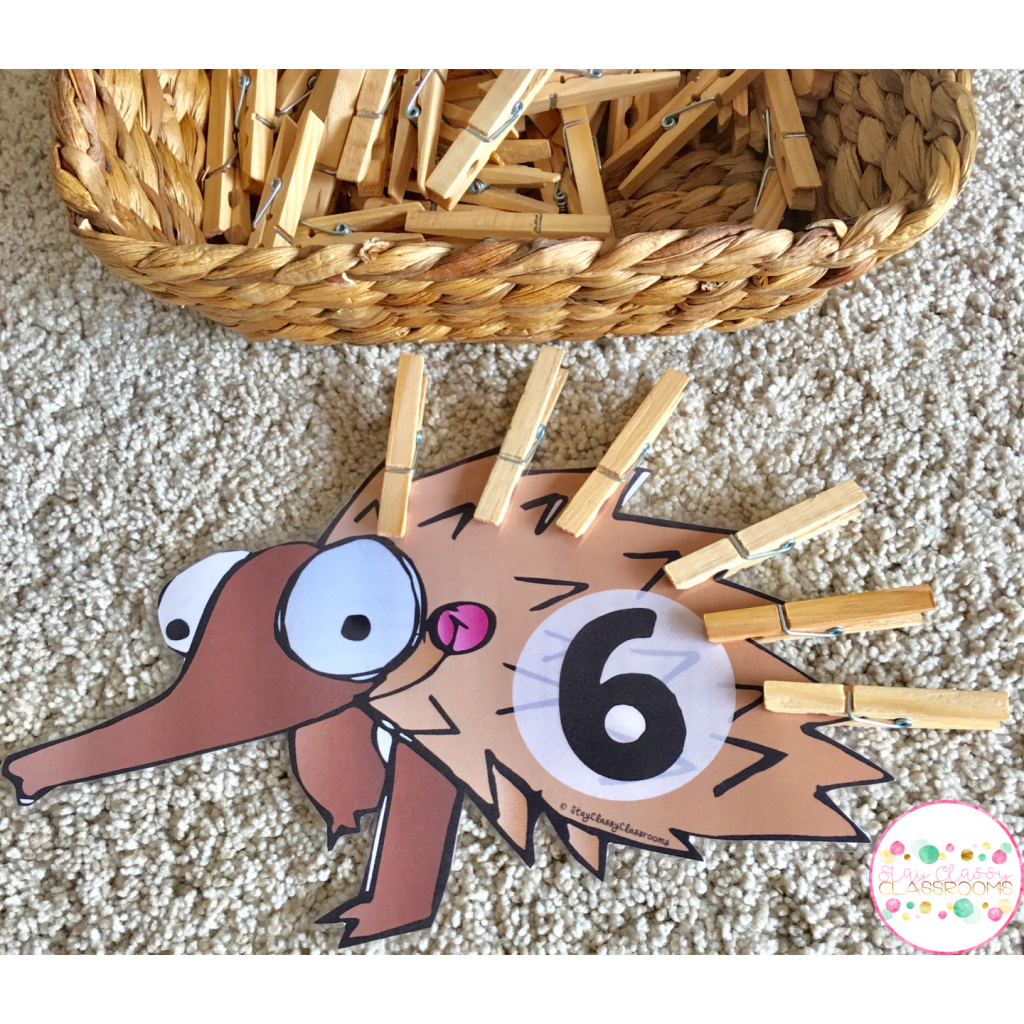 Clip It Counting Cards - Stay Classy Classrooms