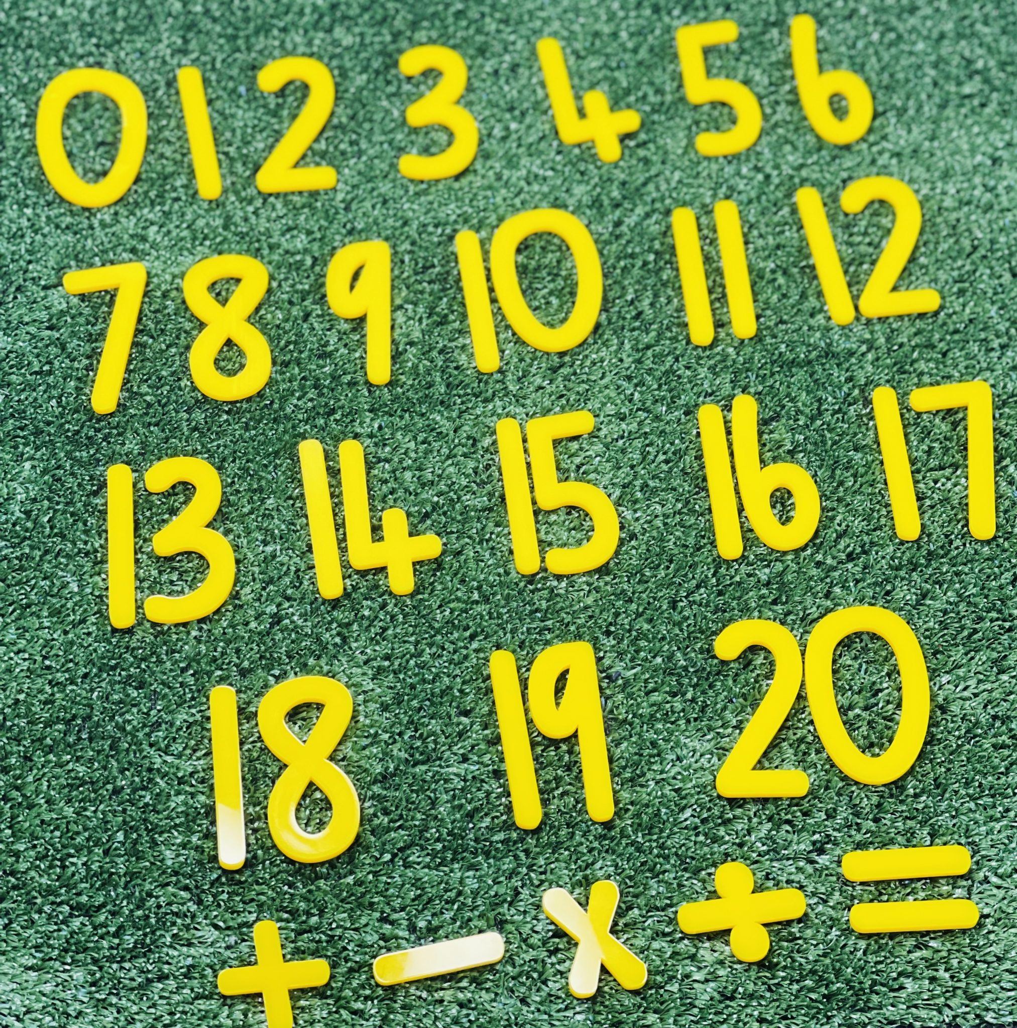 Acrylic Alphabet Lower Case & Numbers BUNDLE Ready Made Stay Classy