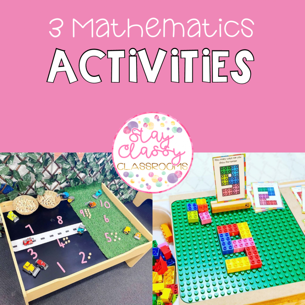 3 Mathematics Activities - Stay Classy Classrooms