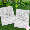 Find and Colour Printables - BUNDLE - Stay Classy Classrooms