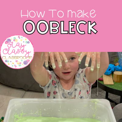 How To Make Oobleck (Goop)