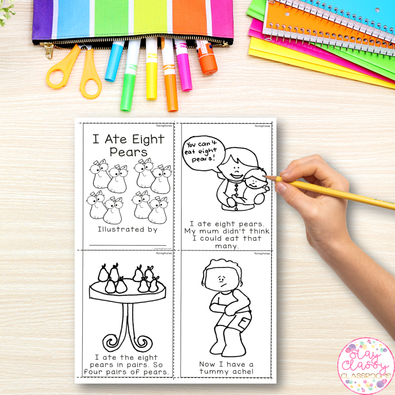 Homophone Activities BUNDLE - Stay Classy Classrooms