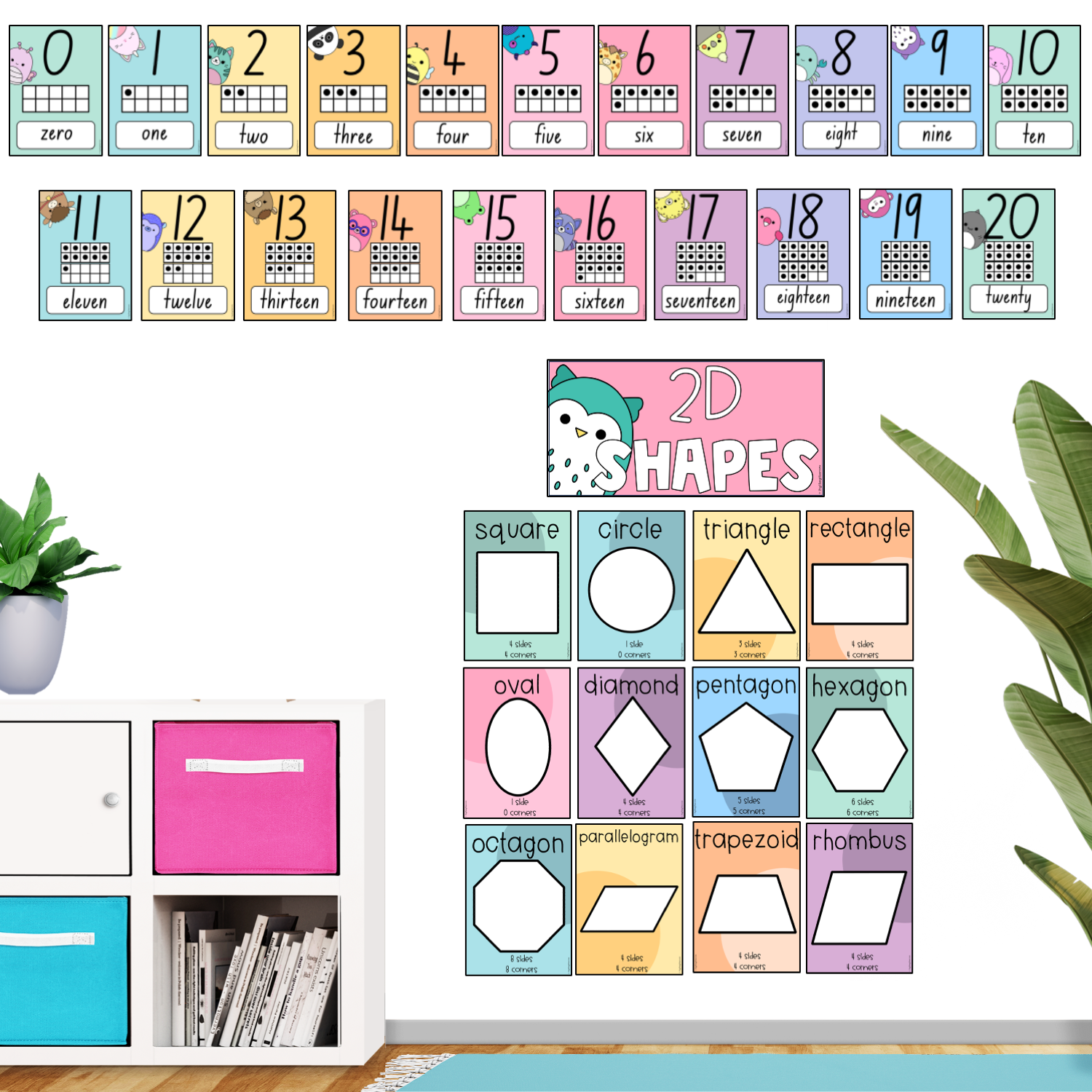 SQUISHIES Classroom Decor BUNDLE | Editable | Pastels - Image 11