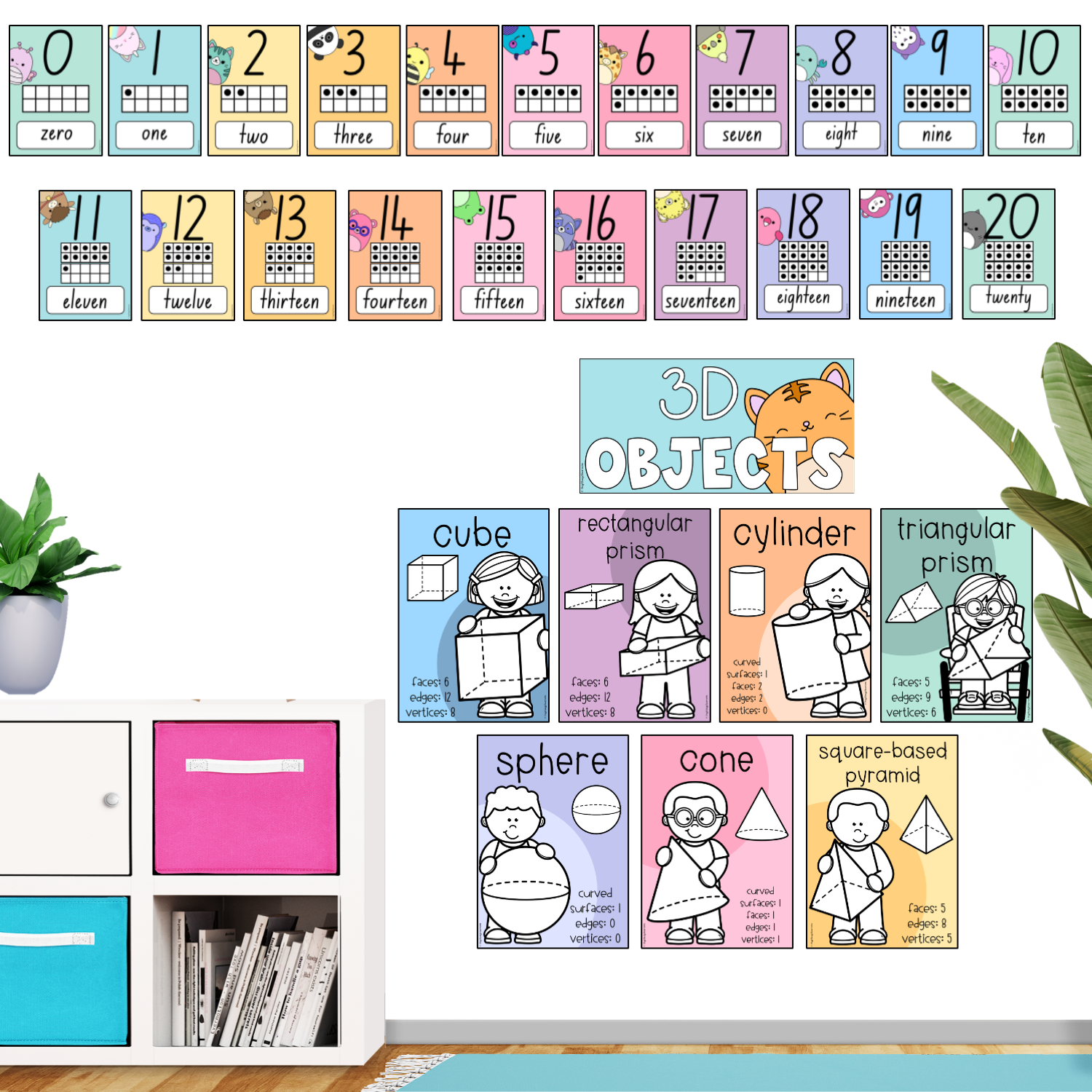 SQUISHIES Classroom Decor BUNDLE | Editable | Pastels - Image 14