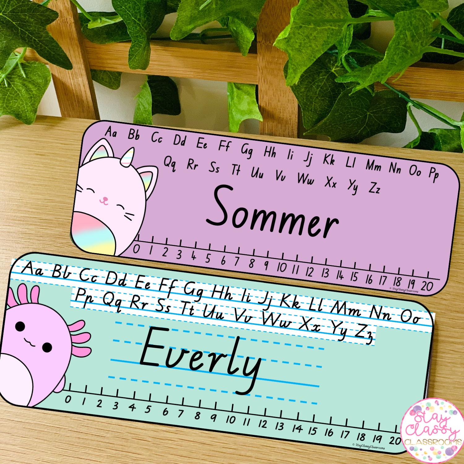 SQUISHIES Classroom Decor BUNDLE | Editable | Pastels - Image 18