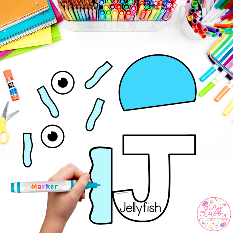 Alphabet Letter Crafts | Upper Case - Stay Classy Classrooms